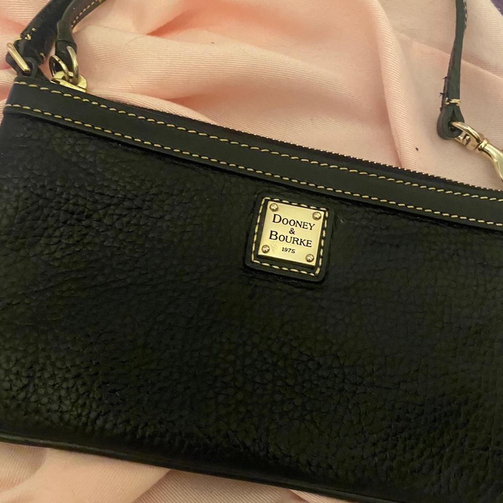 Dooney and bourke leather pouchette